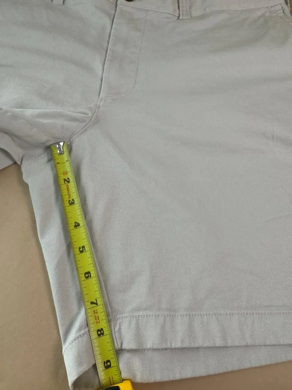 J.Crew Factory Men’s 38 Beige 9” Flex Chino Shorts H5020